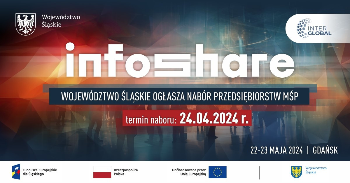  Zdjęcie do wiadomości: Nabór przedsiębiorstw MŚP na Infoshare w Gdańsku w ramach projektu InterGlobal 