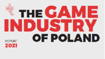Tekst graficzny pod nazwą The Game Industry of Poland 