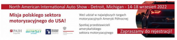 Misja gospodarcza polskich spółek motoryzacyjnych do Detroit