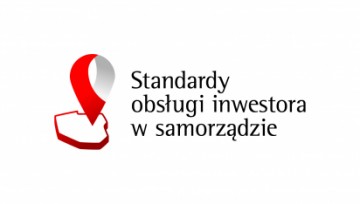 logo projektu Standardy obsługi inwestora w samorządzie na białym tle 
