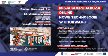 Zagraniczna Misja Gospodarcza online do Chorwacji