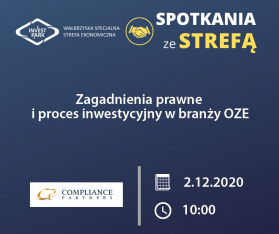 OZE – zagadnienia prawne i środowiskowe w procesie inwestycyjnym