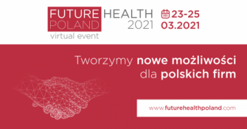 plansza zapraszająca do udziału w wydarzeniu Future Health Polan 