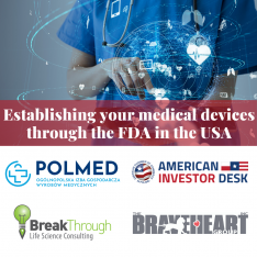 Establishing your medical devices through the FDA in the USA